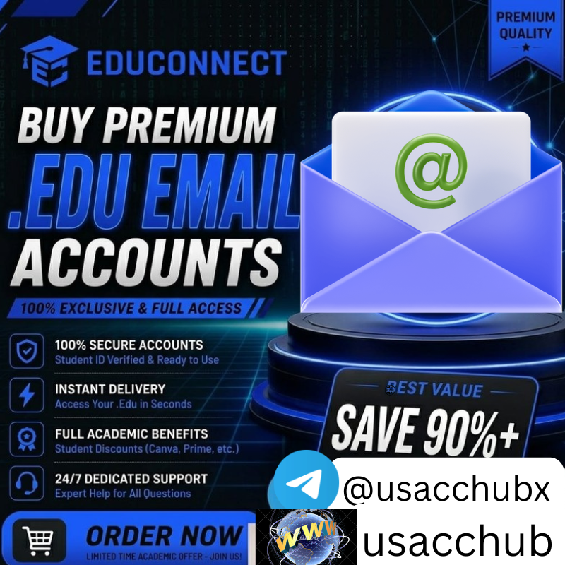 Buy Edu Email Accounts – Verified & Aged Edu Email Accounts