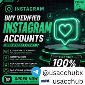 Buy Verified Instagram Account with Official Blue Badge – Professional Instagram Profile for Business, Brands, Influencers & Content Creators