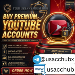 Buy Verified YouTube Account service